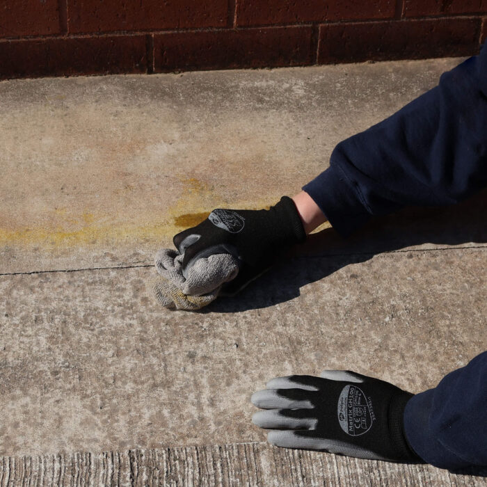 H3508 IPA Surface Cleaner Using Cloth to Prep Tape Application Area-9 Web