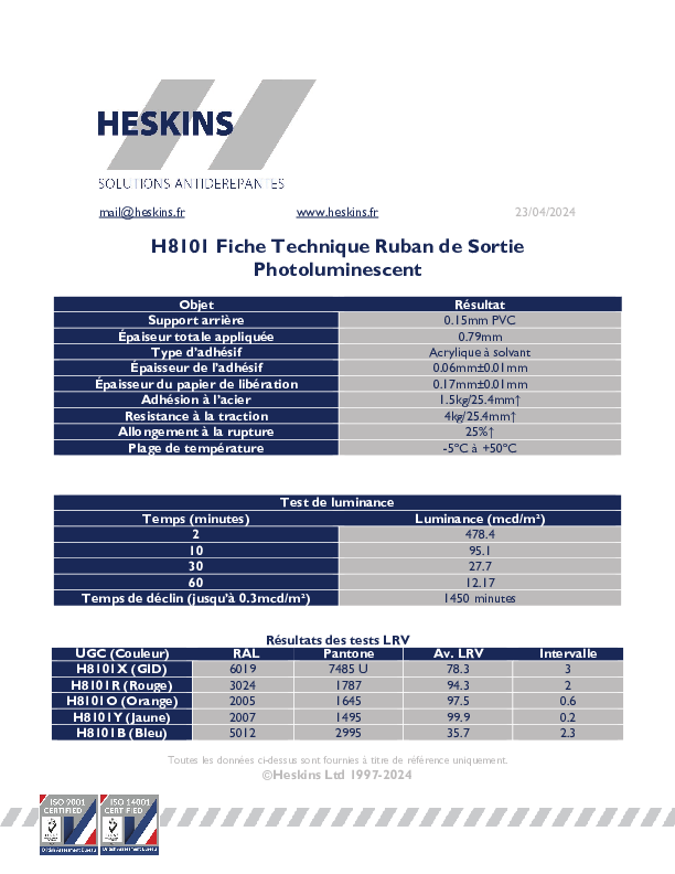 H8101 Fiche Technique Ruban de Sortie Photoluminescent.pdf