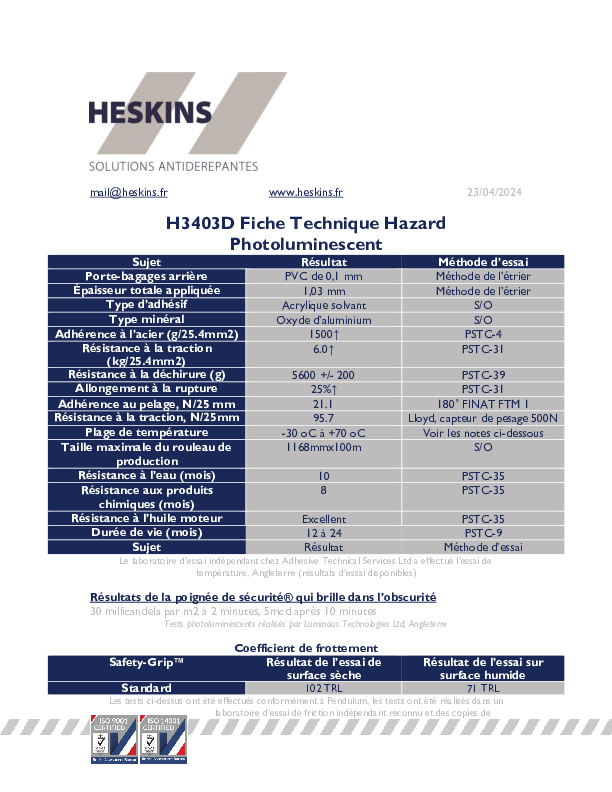 H3403D Fiche Technique Hazard Photoluminescent.pdf